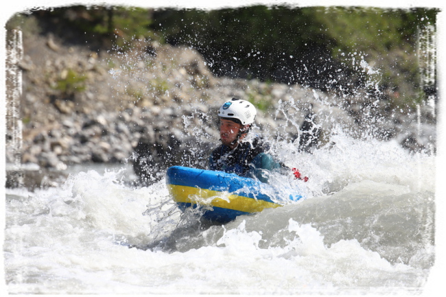 Hydrospeed en Ubaye