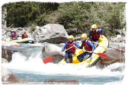 Mini Raft en ubaye