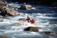 Rafting sur l'Ubaye